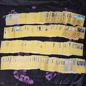 Bulk Electric Pokemon Card Lot (Full)